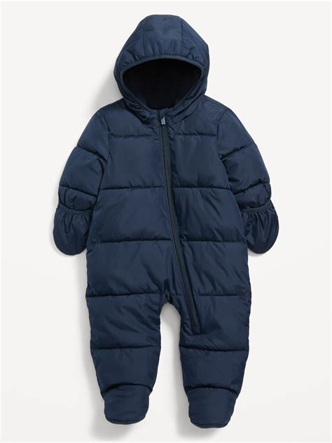 old navy baby snowsuit.